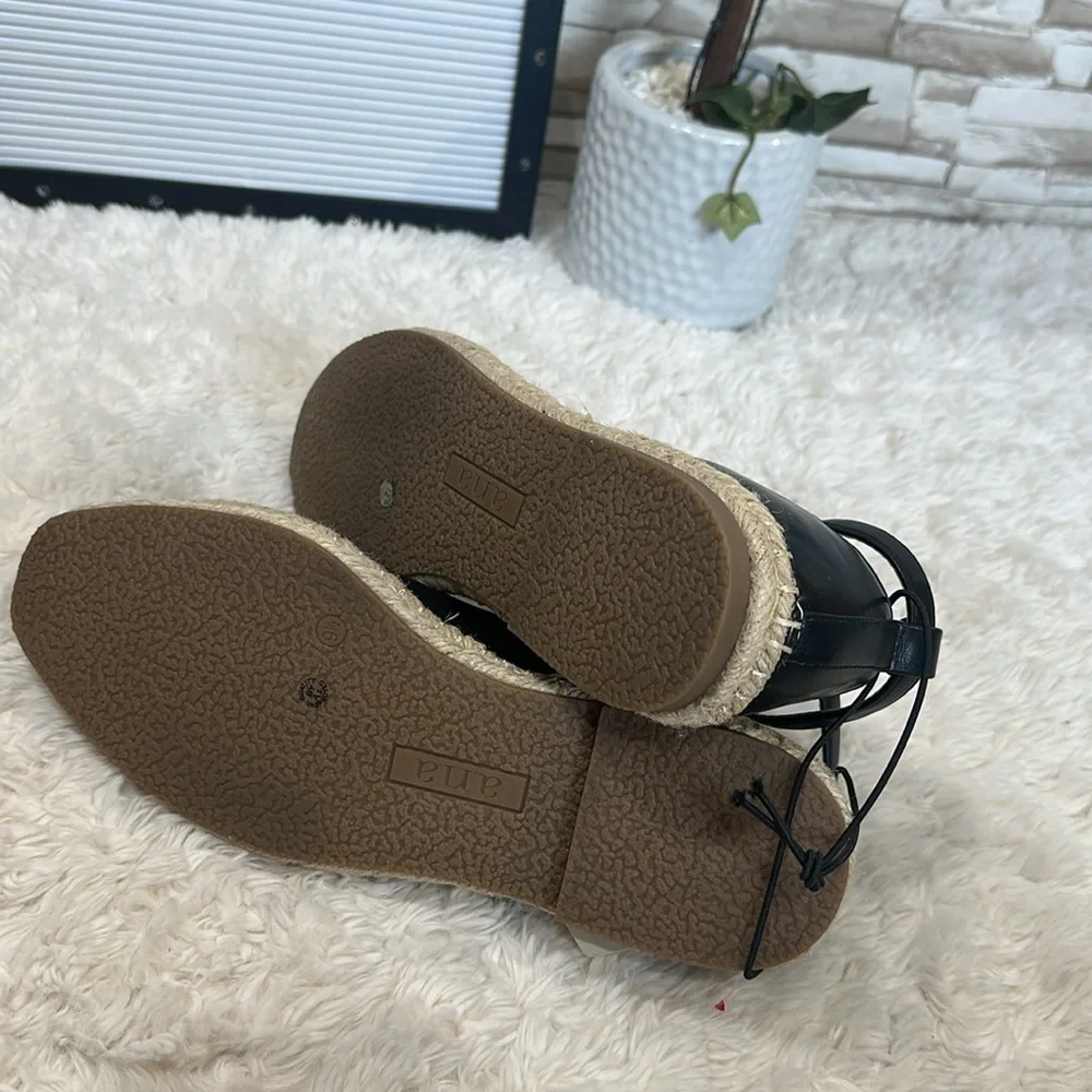 A.N.A a.n.a Womens Mint Ballet Flats